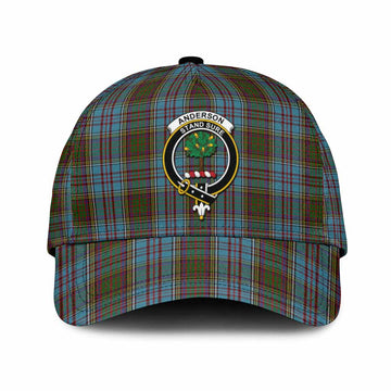 Anderson Tartan Classic Cap with Family Crest