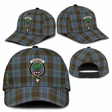 Anderson Tartan Classic Cap with Family Crest