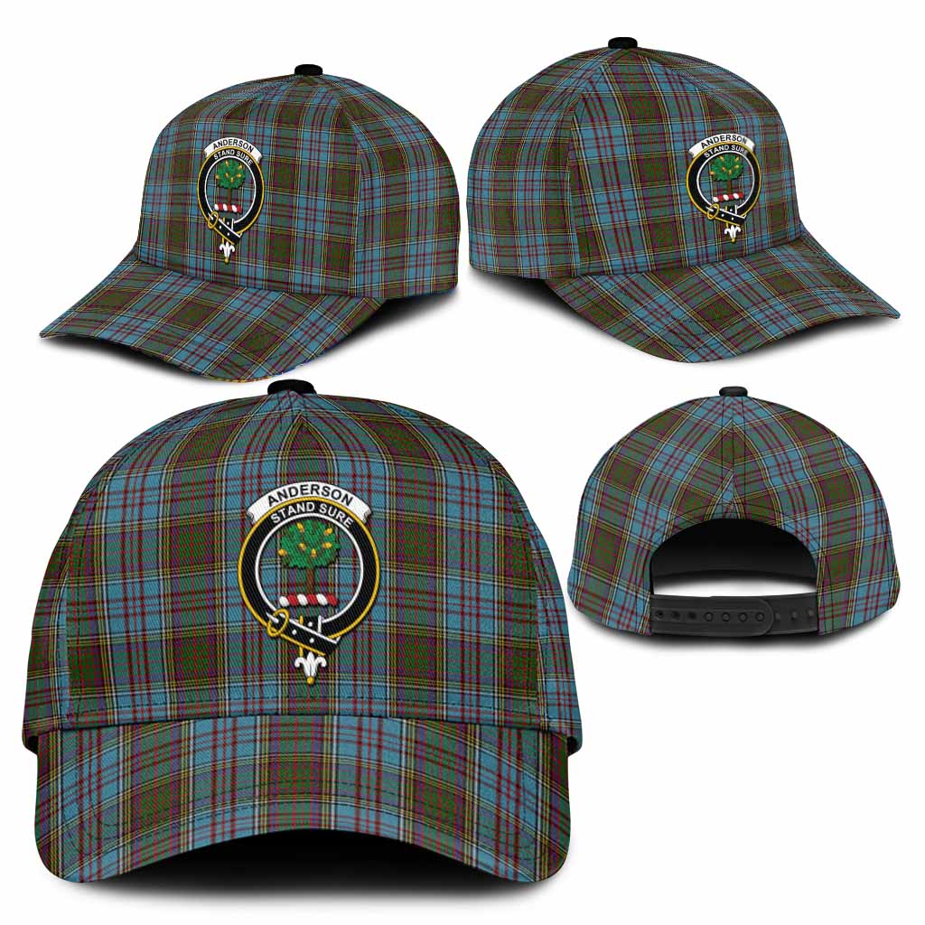 Anderson Tartan Classic Cap with Family Crest