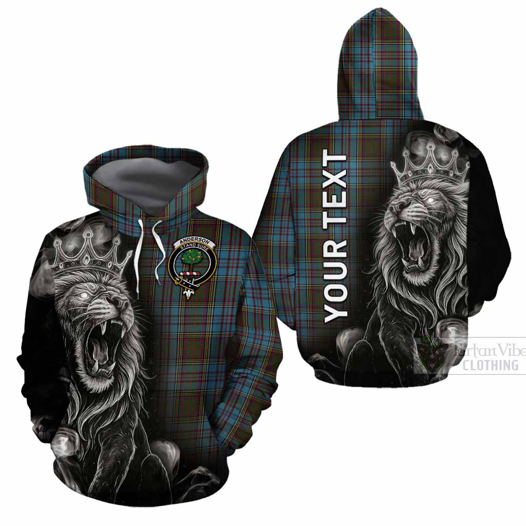 Anderson Tartan Cotton Hoodie Roaring Lion Heritage