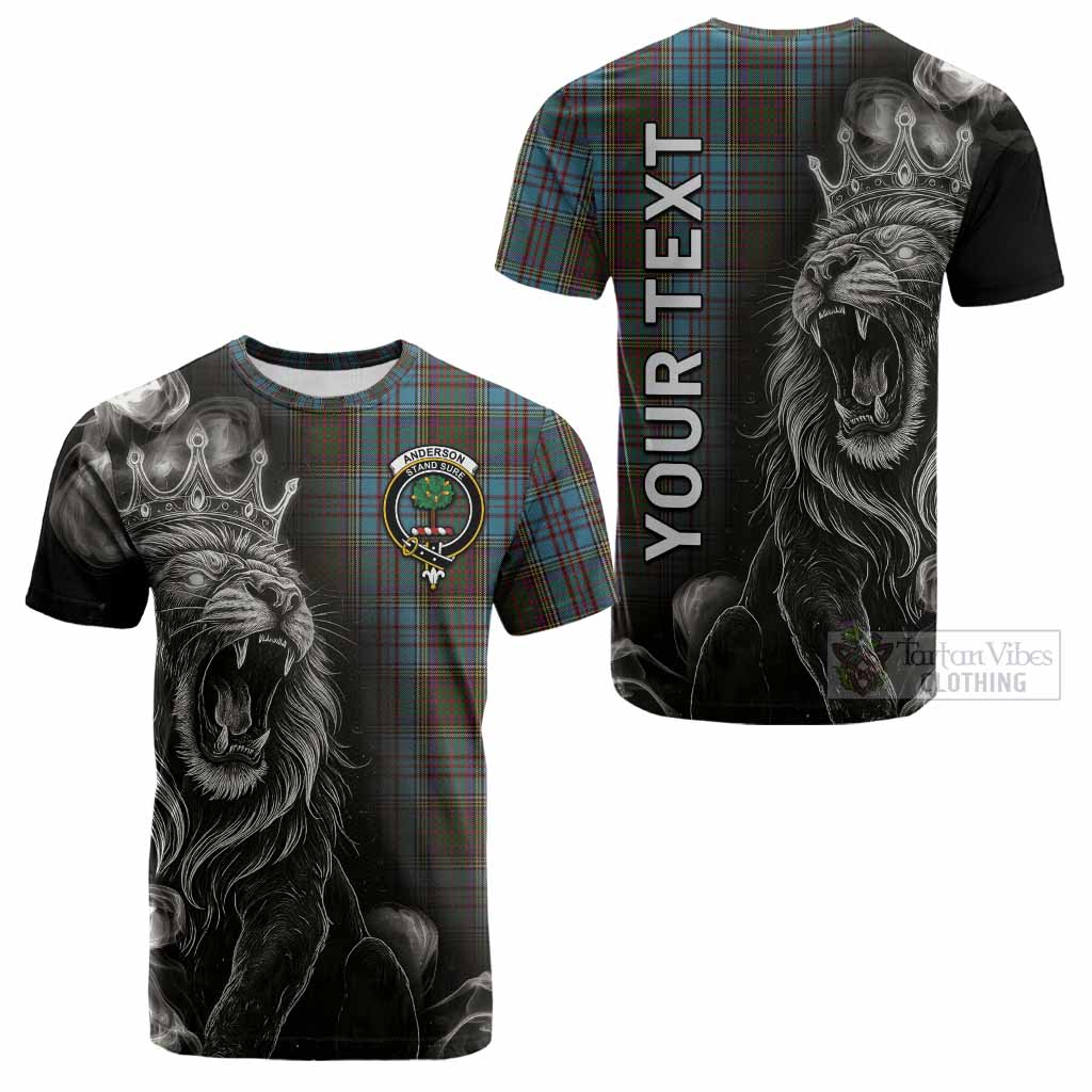 Anderson Tartan Cotton T-shirt Roaring Lion Heritage
