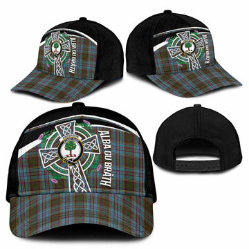 Anderson Tartan Crest Classic Cap Scottish Thistle Celtic Cross Alba Gu Brath