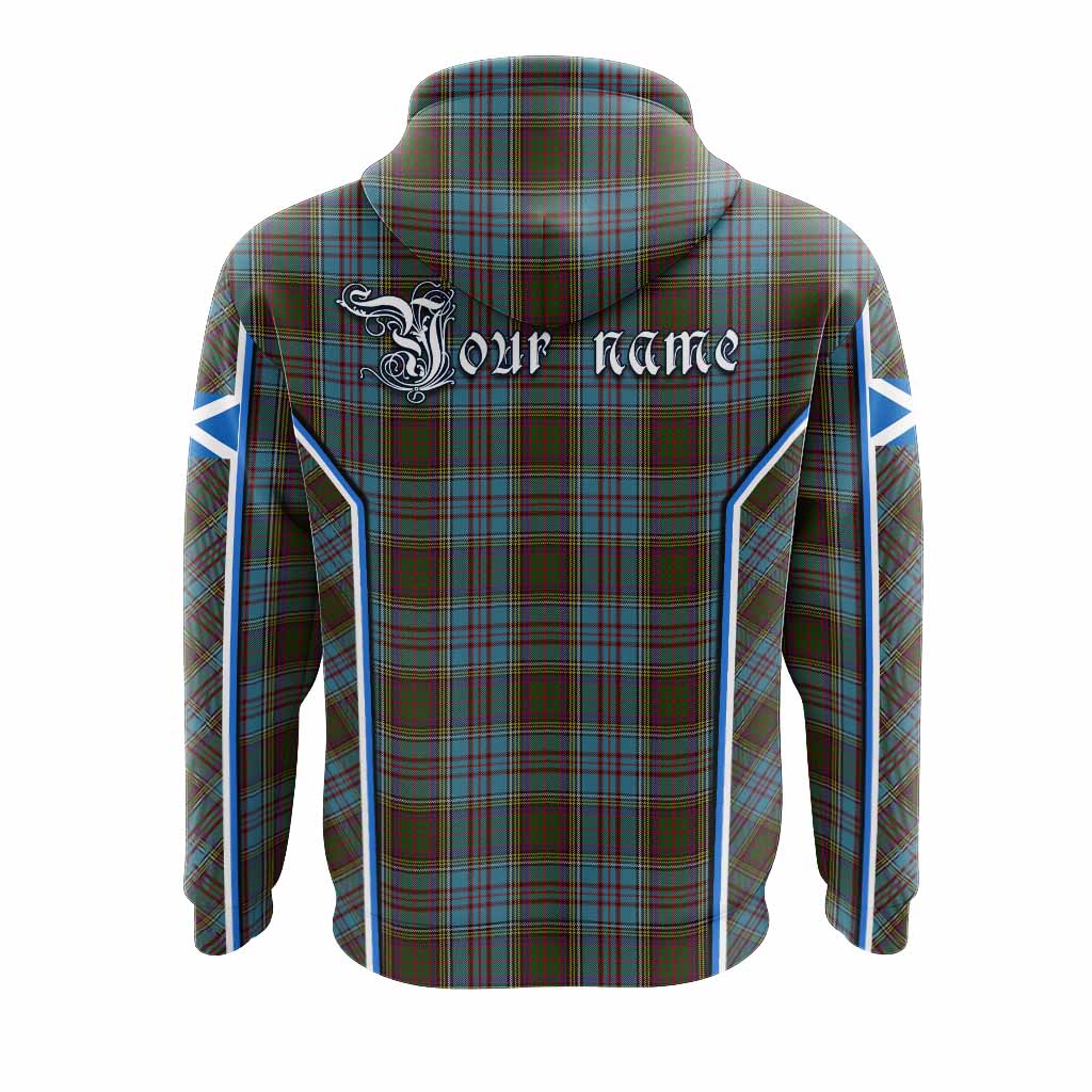 Anderson Tartan Crest Hoodie Scotland Coat of Arm Flag Style - Tartan Vibes Clothing