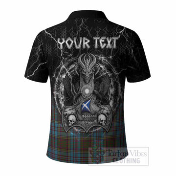 Anderson Tartan Crest Polo Shirt Celtic Odin's Raven Legacy