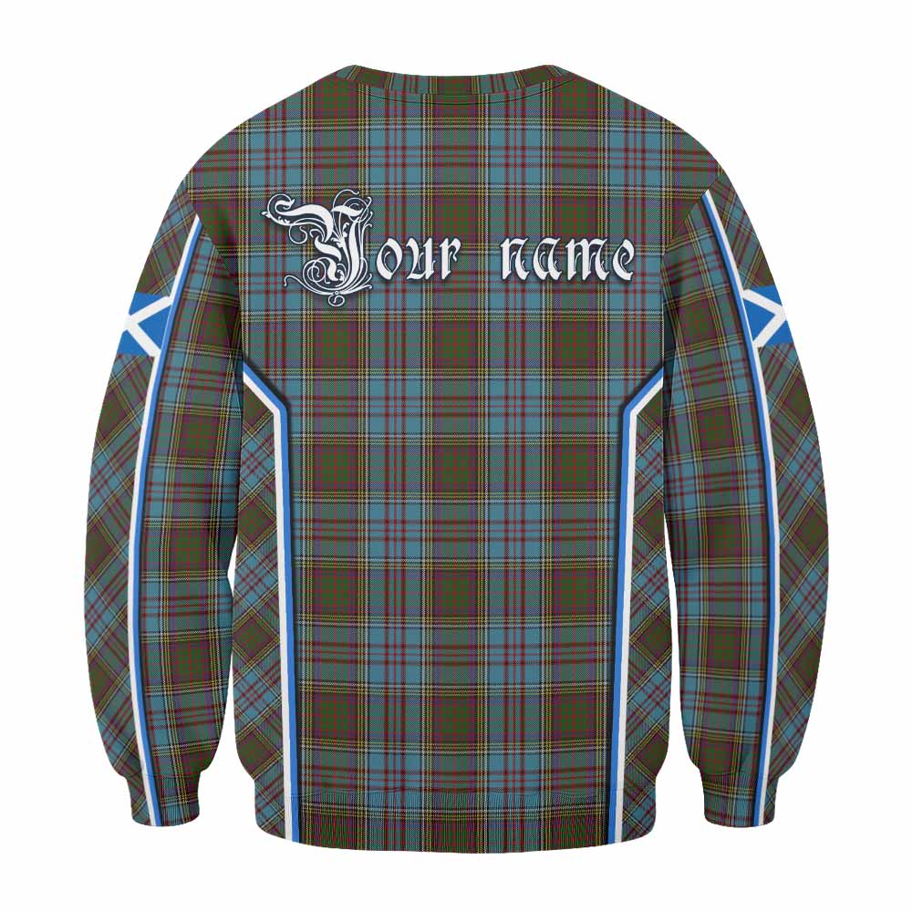 Anderson Tartan Crest Sweatshirt Scotland Coat of Arm Flag Style - Tartan Vibes Clothing