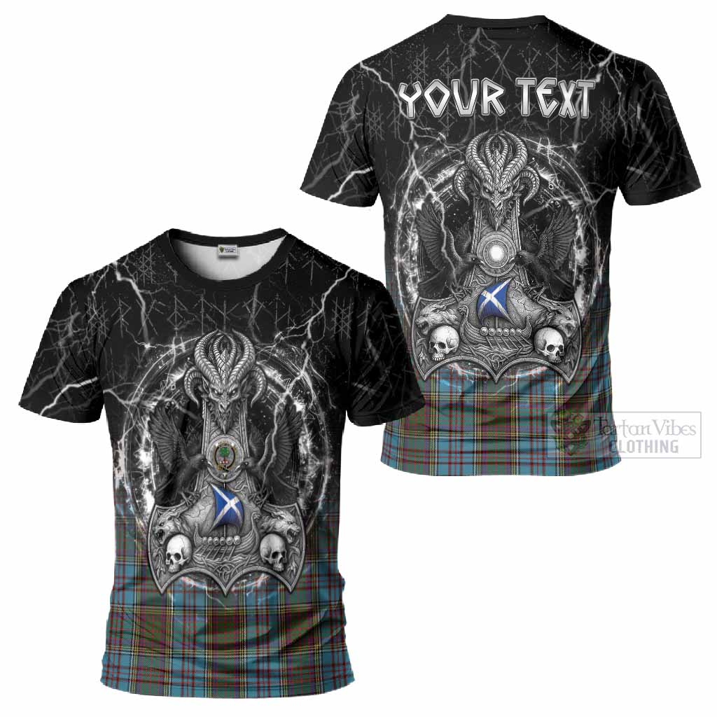 Anderson Tartan Crest T-Shirt Celtic Odin's Raven Legacy