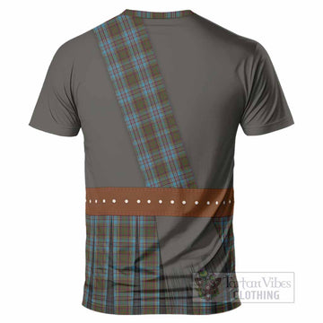 Anderson Tartan Crest T-Shirt Kilt Costume Style