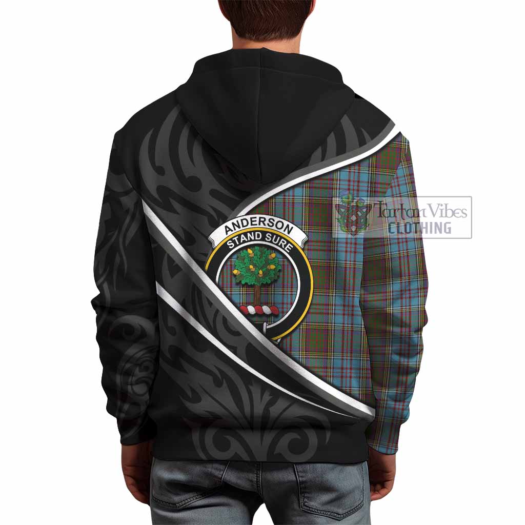 Anderson Tartan Family Crest Hoodie Celtic Scottish Thistle Floral - Tartan Vibes Clothing