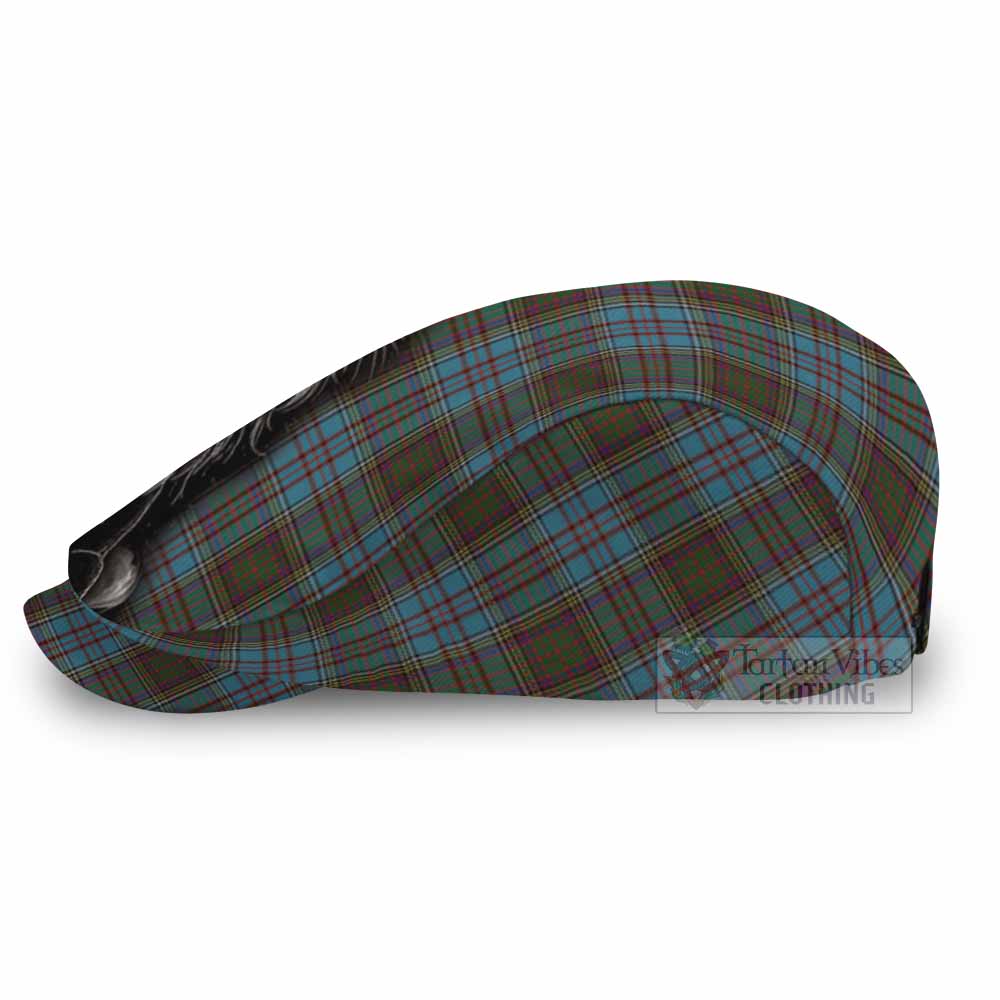 Anderson Tartan Flat Cap, Jeff Cap Roaring Lion Heritage