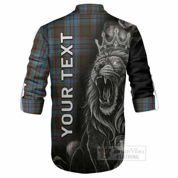 Anderson Tartan Ghillie Shirt Roaring Lion Heritage