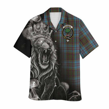 Anderson Tartan Hawaiian Shirt Roaring Lion Heritage