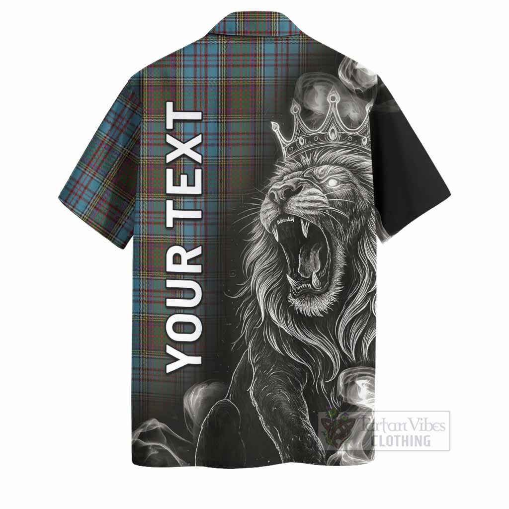 Anderson Tartan Hawaiian Shirt Roaring Lion Heritage