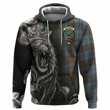 Anderson Tartan Hoodie Roaring Lion Heritage