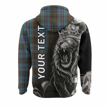 Anderson Tartan Hoodie Roaring Lion Heritage