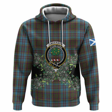 Anderson Tartan Hoodie Thistle Scottish Spirit
