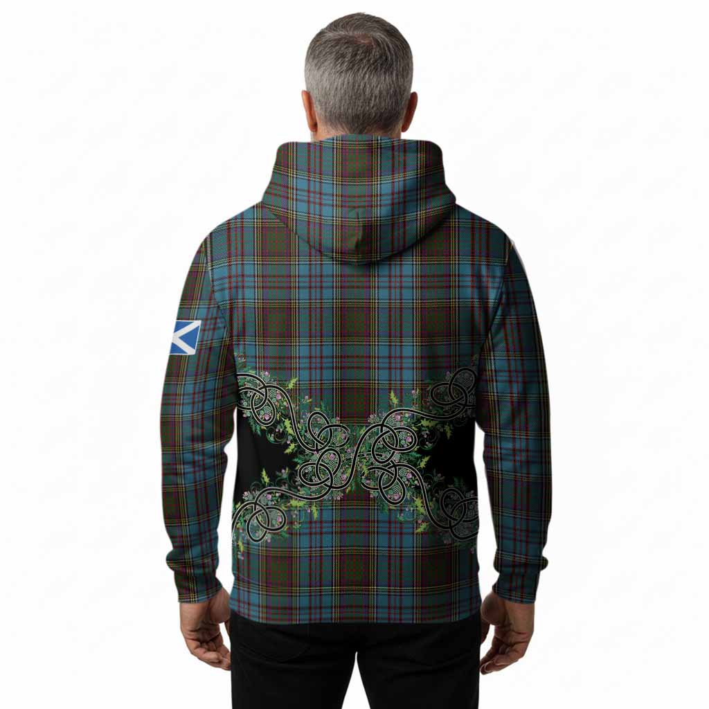 Anderson Tartan Hoodie Thistle Scottish Spirit