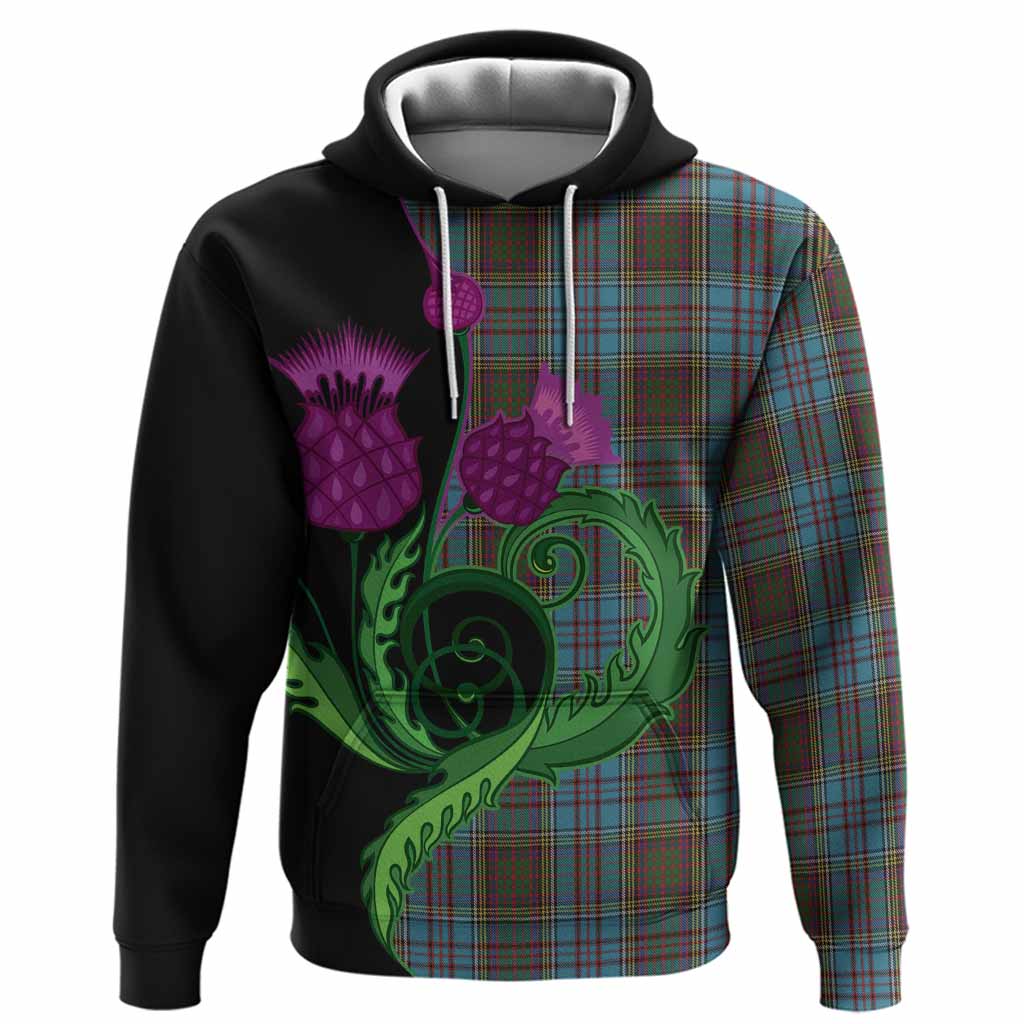 Anderson Tartan Hoodie Traditional Scottish Thistle