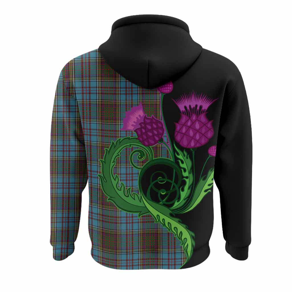 Anderson Tartan Hoodie Traditional Scottish Thistle