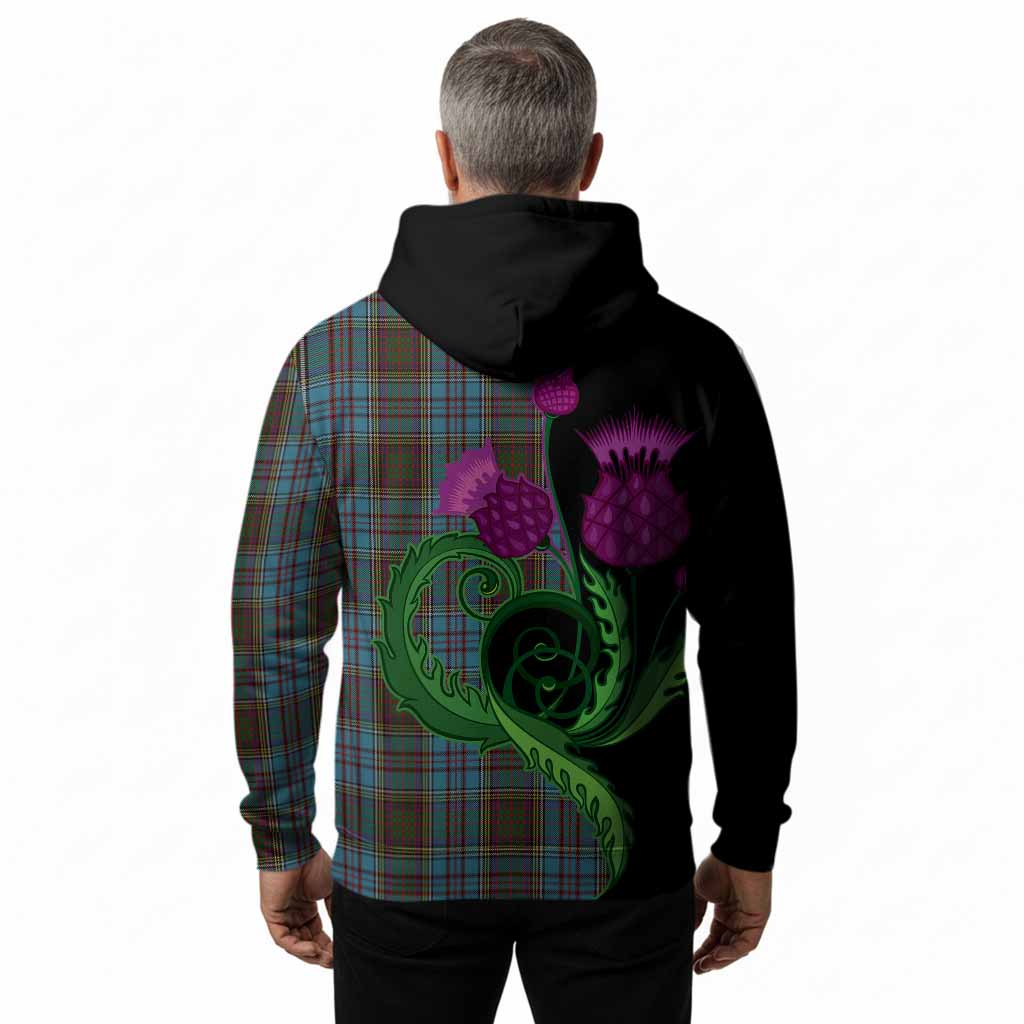 Anderson Tartan Hoodie Traditional Scottish Thistle