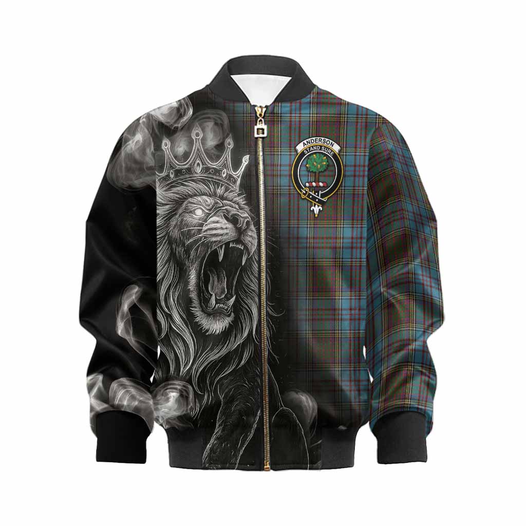 Anderson Tartan Kid Bomber Jacket Roaring Lion Heritage