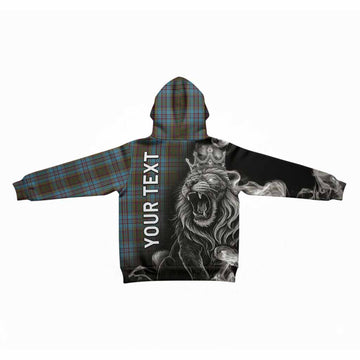 Anderson Tartan Kid Hoodie Roaring Lion Heritage