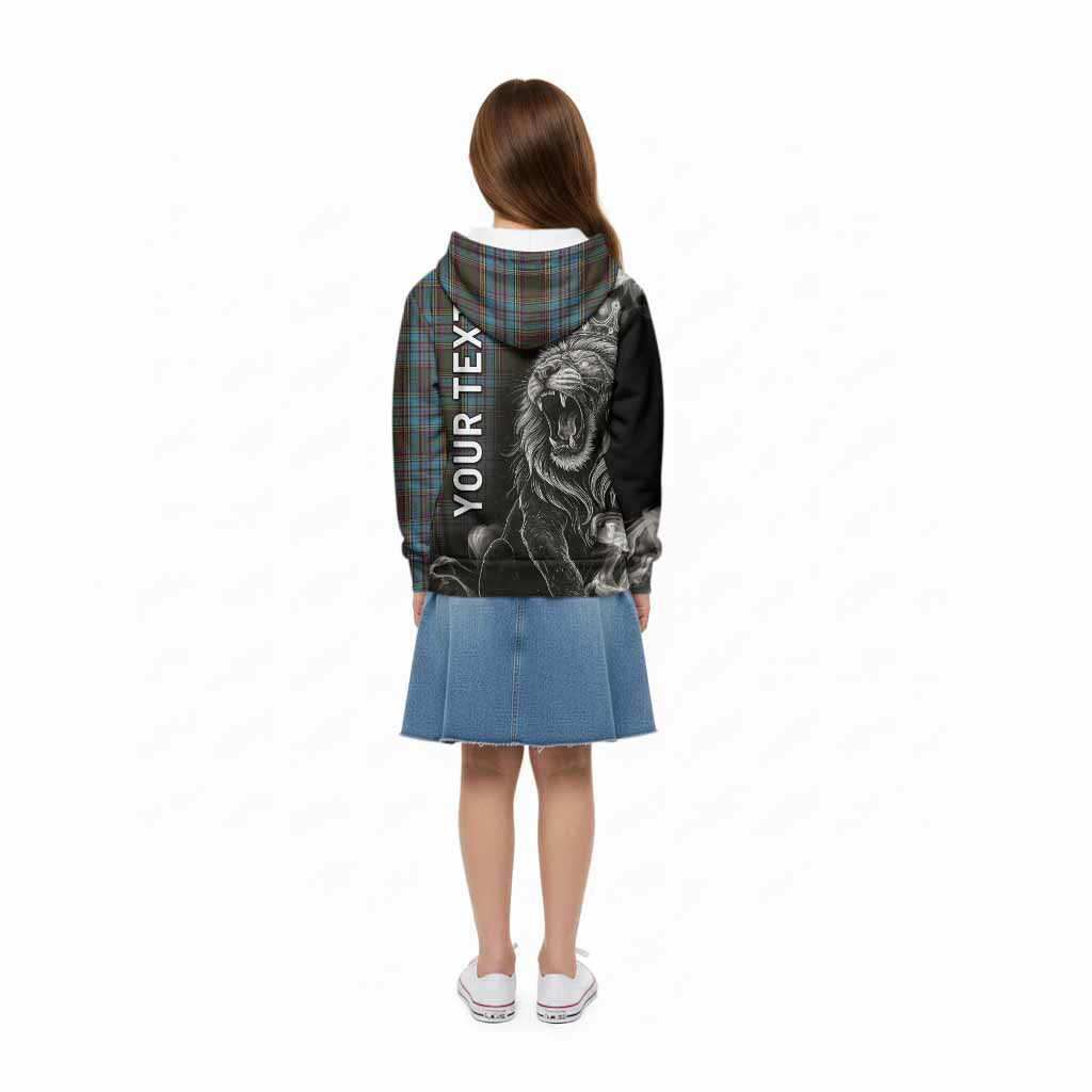 Anderson Tartan Kid Hoodie Roaring Lion Heritage