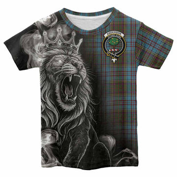 Anderson Tartan Kid T-shirt Roaring Lion Heritage