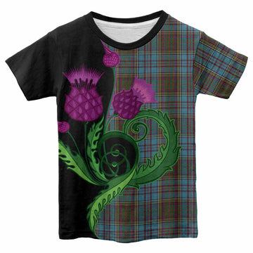 Anderson Tartan Kid T-shirt Traditional Scottish Thistle