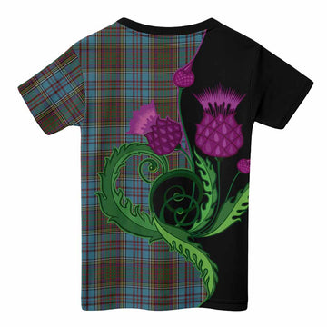 Anderson Tartan Kid T-shirt Traditional Scottish Thistle