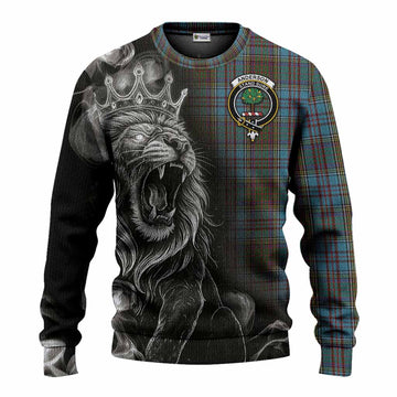 Anderson Tartan Knitted Sweater Roaring Lion Heritage