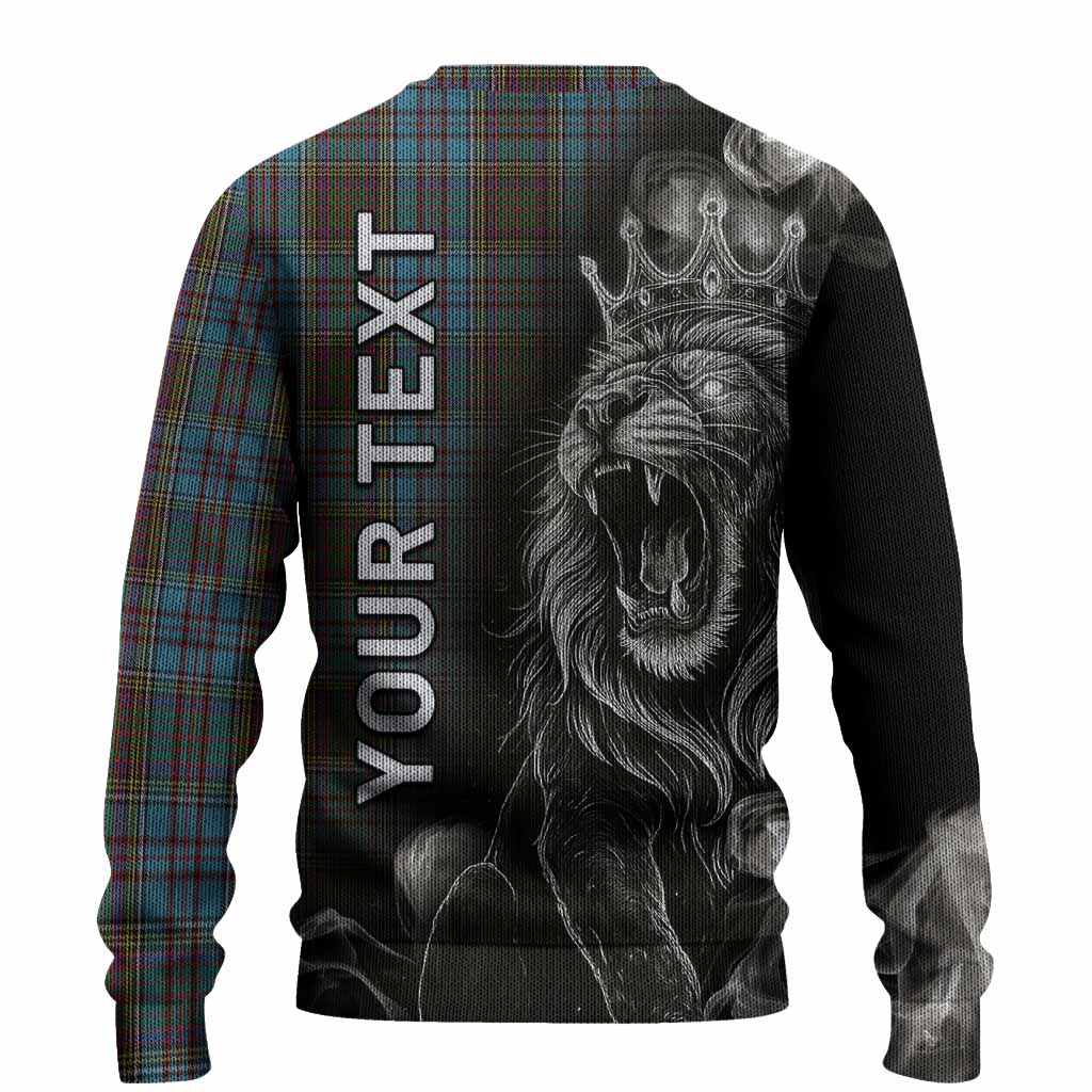 Anderson Tartan Knitted Sweater Roaring Lion Heritage