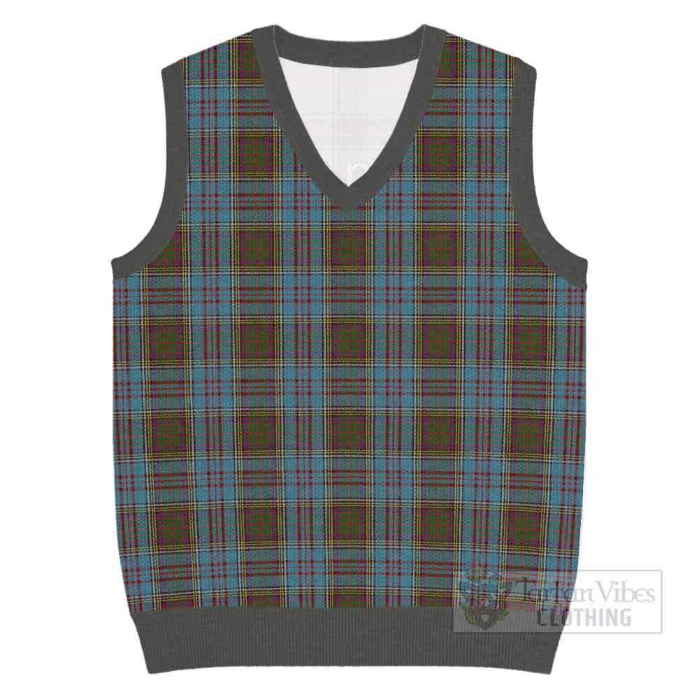 Anderson Tartan Knitted V-Neck Vest - Tartan Vibes Clothing