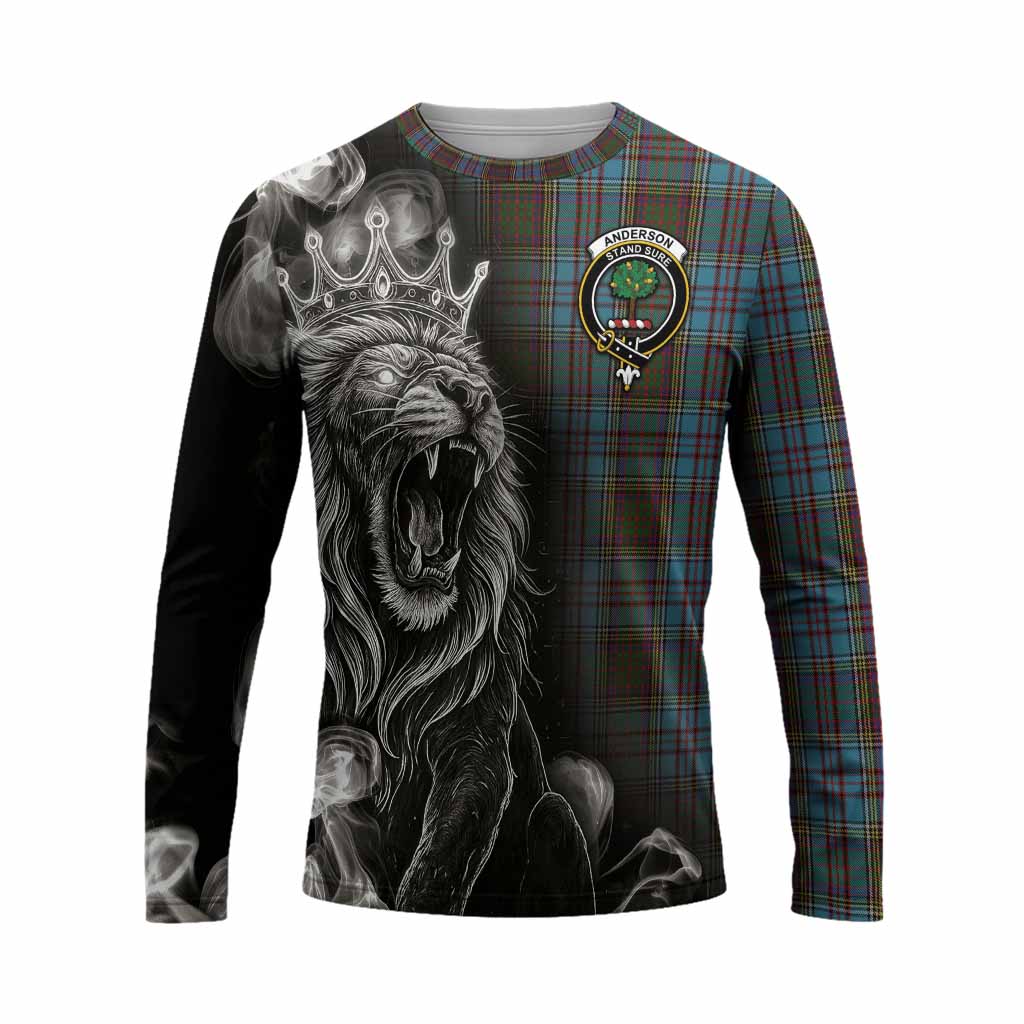 Anderson Tartan Long Sleeve T-Shirt Roaring Lion Heritage