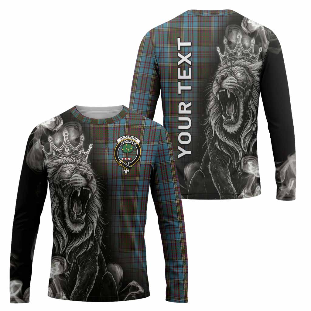 Anderson Tartan Long Sleeve T-Shirt Roaring Lion Heritage