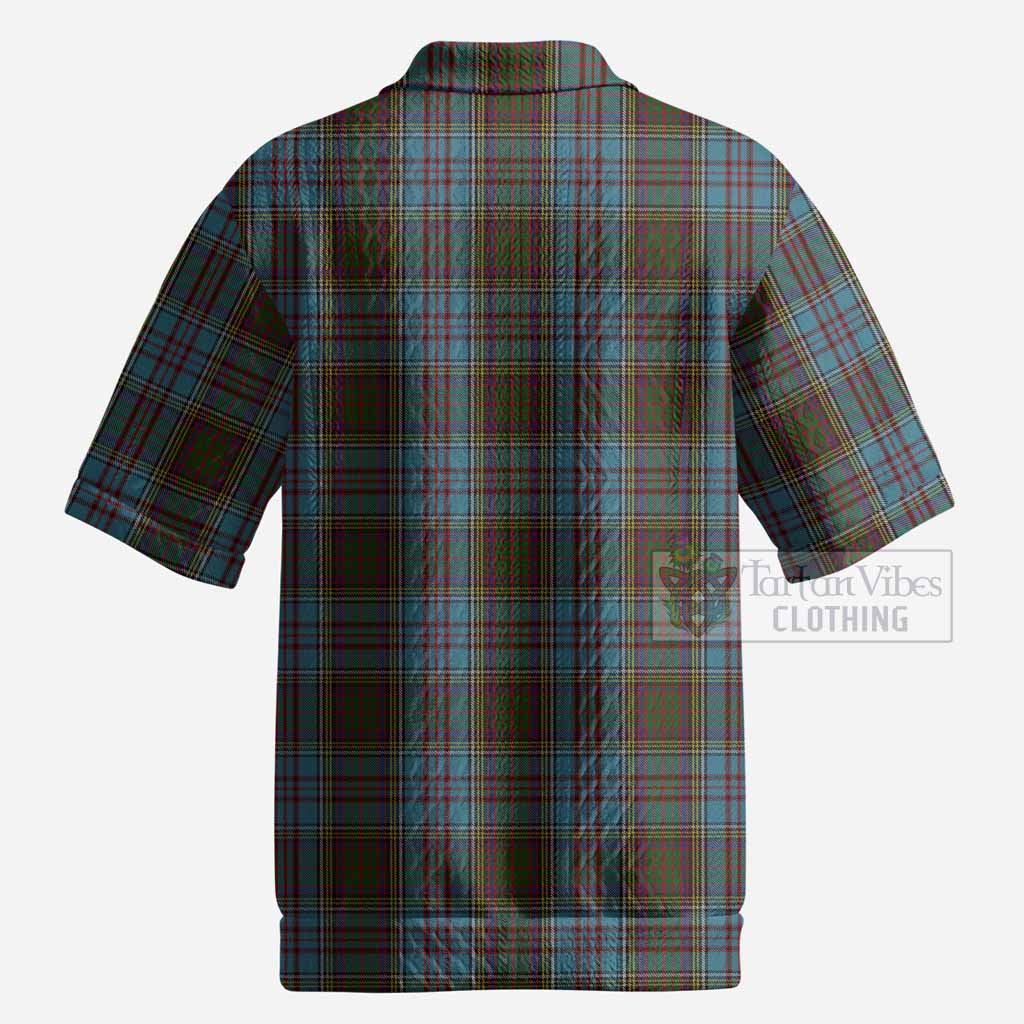 Anderson Tartan Men’s Polo Sweater Top