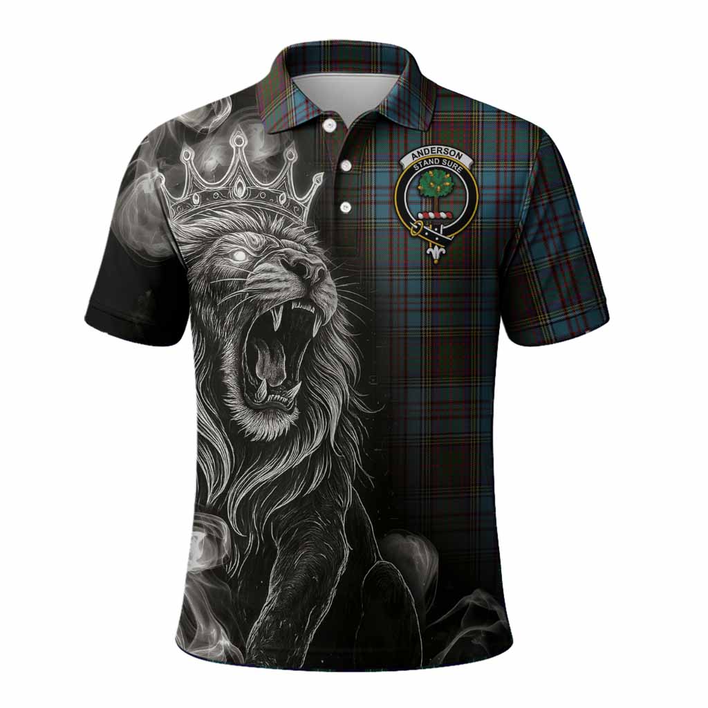 Anderson Tartan Polo Shirt Roaring Lion Heritage