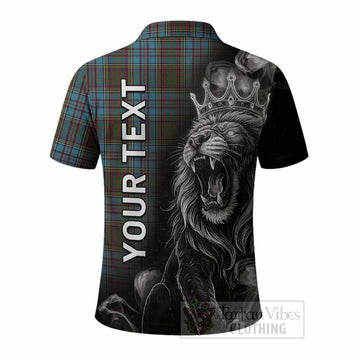 Anderson Tartan Polo Shirt Roaring Lion Heritage
