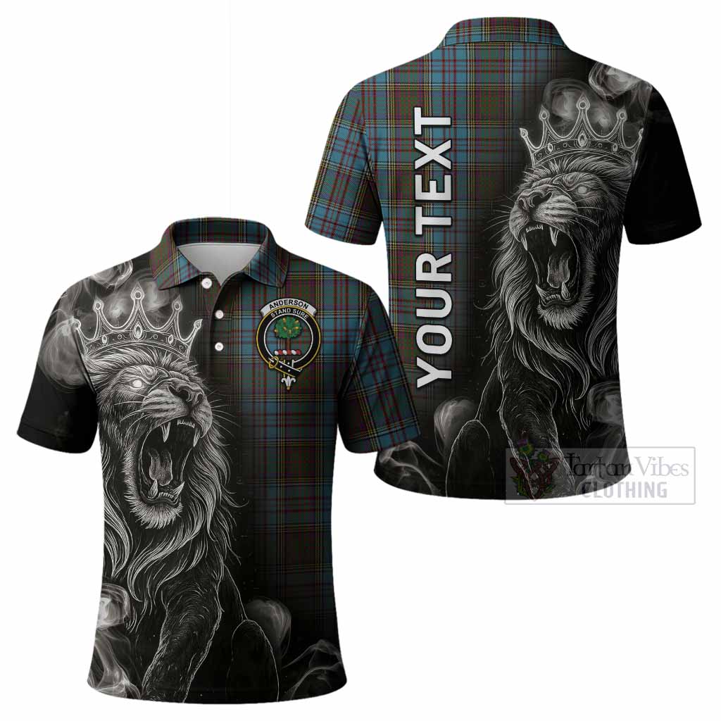 Anderson Tartan Polo Shirt Roaring Lion Heritage