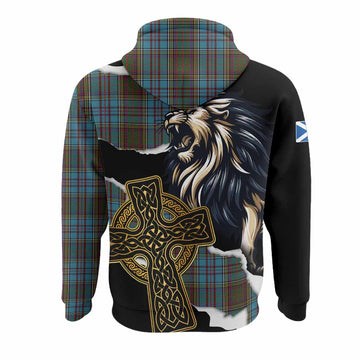 Anderson Tartan Scottish Hoodie Lion Celtic Heritage