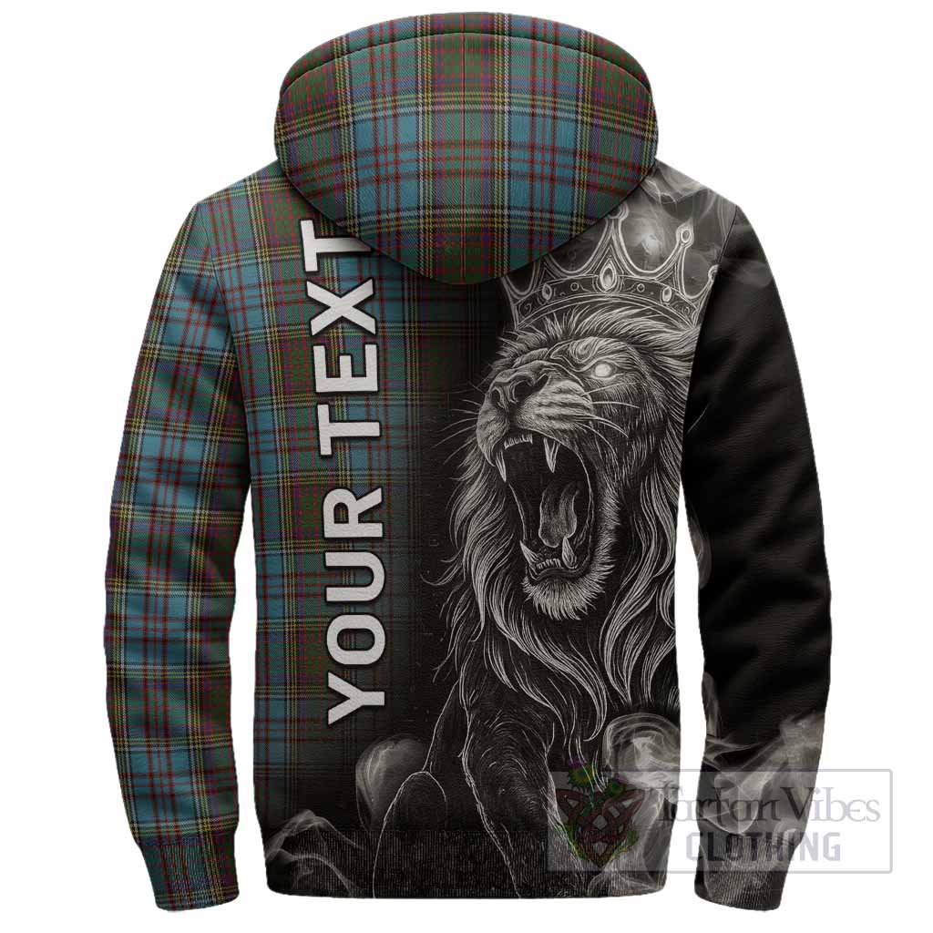 Anderson Tartan Sherpa Hoodie Roaring Lion Heritage