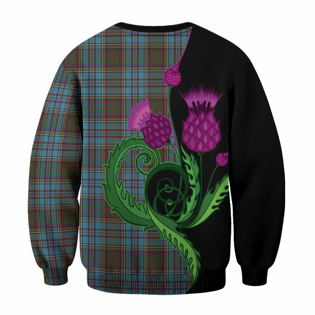 Anderson Tartan Sweatshirt Traditional Scottish Thistle