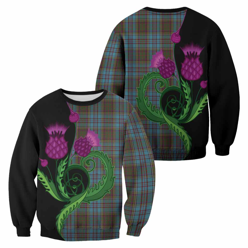 Anderson Tartan Sweatshirt Traditional Scottish Thistle