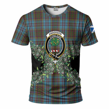 Anderson Tartan T-Shirt Thistle Scottish Spirit