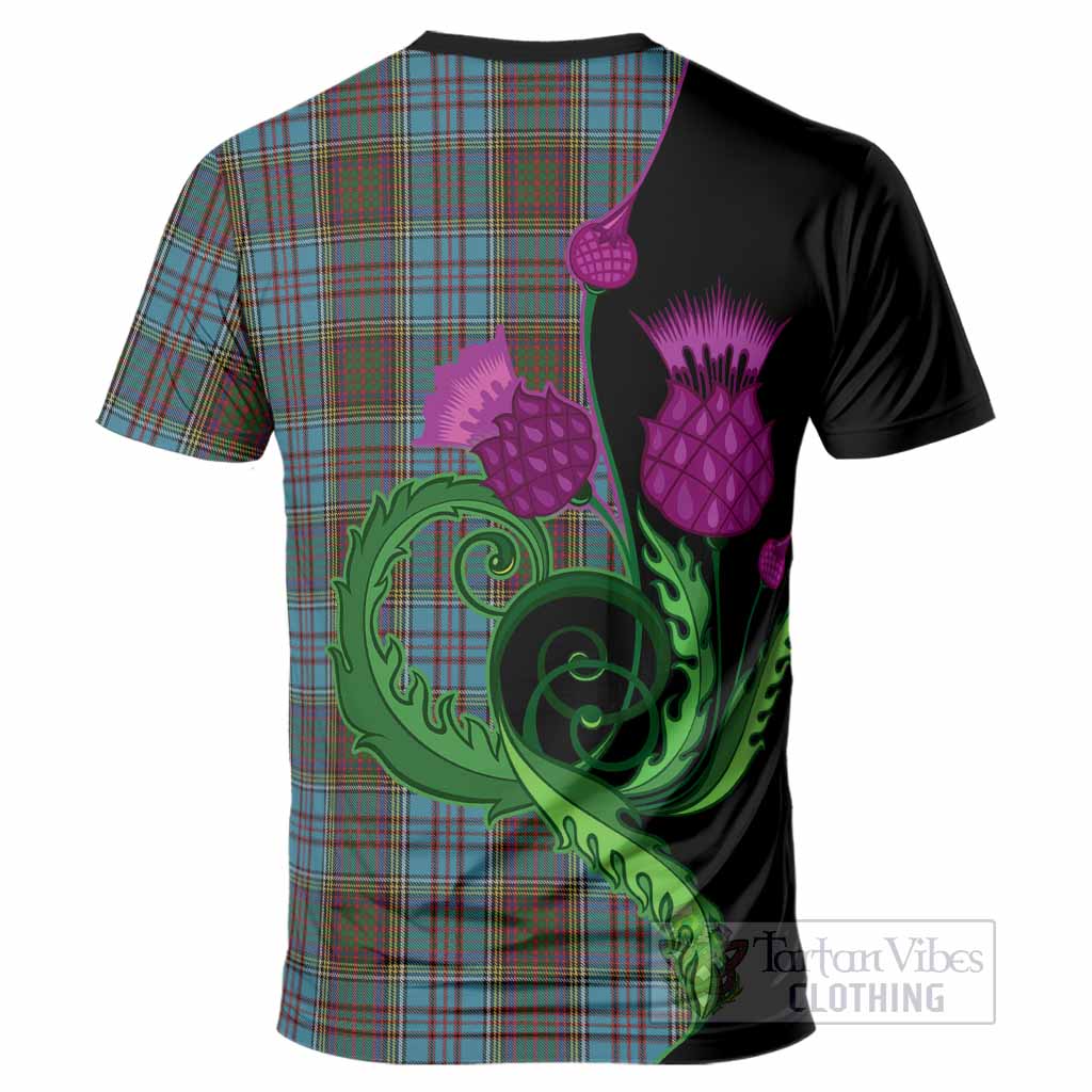 Anderson Tartan T-Shirt Traditional Scottish Thistle