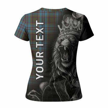 Anderson Tartan Women T shirt Roaring Lion Heritage
