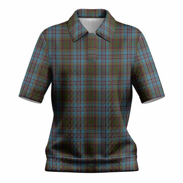Anderson Tartan Women’s Polo Sweater Top