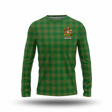 Andrew Irish Clan Tartan Long Sleeve T-Shirt with Coat of Arms Unisex - Tartan Vibes Clothing