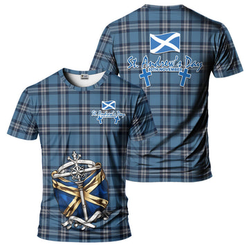 (Customer's Request) Saint Andrews Tartan T-Shirt Happy St. Andrew's Day