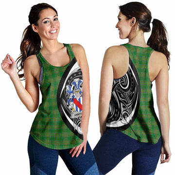 Annesley Irish Clan Women's Racerback Tanks Celtic Circle Style 4XL - Tartan Vibes Clothing