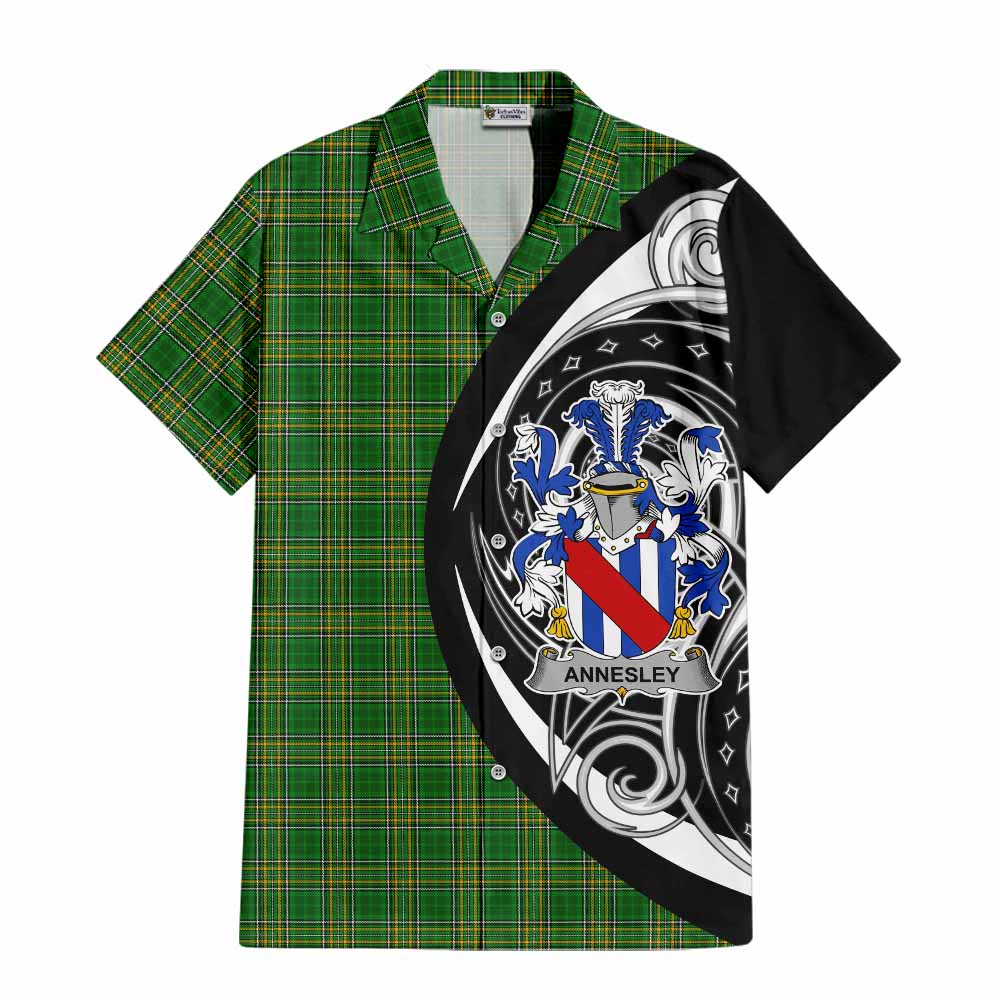 Annesley Irish Clan Hawaiian Shirt Celtic Circle Style Kid - Tartan Vibes Clothing